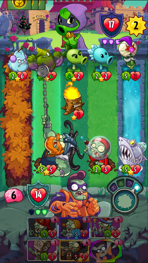 Plants Vs Zombies Heroes Collectible Card Game Released Globally